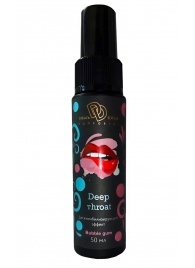 Спрей для горла Deep Throat с десенсибилизирующим эффектом и вкусом бабл-гам - 50 мл. - БиоМед - купить с доставкой в Волжском