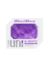 Фиолетовый мастурбатор-стимулятор Tenga Uni Amethyst - Tenga - в Волжском купить с доставкой