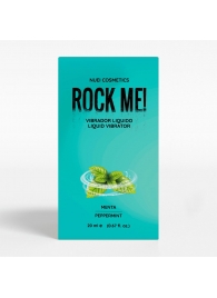 Жидкий вибратор Nuei Rock Me! с ароматом мяты - 20 мл. - Nuei cosmetics - купить с доставкой в Волжском