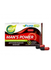 Возбуждающее средство Man’s power - 10 капсул (+1 в подарок) - SuperCaps - купить с доставкой в Волжском