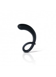 Черный массажер простаты Curving Curt - 13 см. - MyStim - купить с доставкой в Волжском