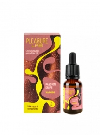 Капли с согревающим эффектом Passion Drips Warming - 15 мл. - Pleasure Lab - купить с доставкой в Волжском