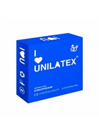 Классические презервативы Unilatex Natural Plain - 3 шт. - Unilatex - купить с доставкой в Волжском