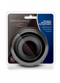 Черный уплотнитель на вакуумную помпу Replacement Pump Sleeve - Blush Novelties - в Волжском купить с доставкой