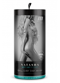 Мастурбатор-вагина с вибрацией Soft   Wet Natasha Realistic Beige Masturbator - Blush Novelties - в Волжском купить с доставкой