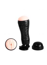 Мастурбатор-вагина Flora с присоской в основании - Baile - в Волжском купить с доставкой