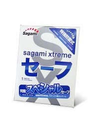 Презерватив Sagami Xtreme Ultrasafe с двойным количеством смазки - 1 шт. - Sagami - купить с доставкой в Волжском