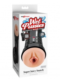 Мастурбатор-вагина в колбе Super Juicy Snatch - Pipedream - в Волжском купить с доставкой