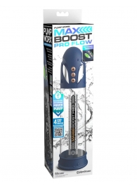 Синяя вакуумная автоматическая помпа Max Boost Pro Flow - Pipedream - в Волжском купить с доставкой