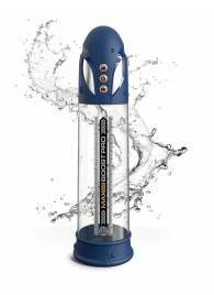 Синяя вакуумная автоматическая помпа Max Boost Pro Flow - Pipedream - в Волжском купить с доставкой