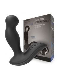 Черный вибромассажер простаты 3,5’’ P-spot Massager - 12,5 см. - Erokay - в Волжском купить с доставкой