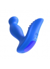 Синий вибромассажер простаты 3,5’’ P-spot Massager - 12,5 см. - Erokay - в Волжском купить с доставкой