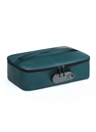 Зеленая сумочка для хранения игрушек Discreet Box - Dorcel - купить с доставкой в Волжском