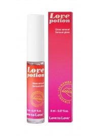 Возбуждающий блеск для губ Love Potion - 8 мл. - Love to Love - купить с доставкой в Волжском