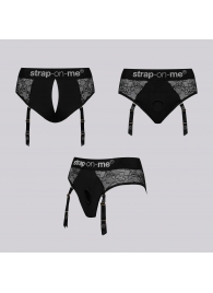 Трусики для фиксации насадок Strap-on-me Harness Lingerie Diva XS - Strap-on-me - купить с доставкой в Волжском