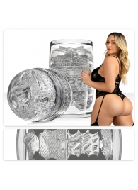 Прозрачный двусторонний мастурбатор Fleshlight Quickshot Mia Malkova - Fleshlight - в Волжском купить с доставкой