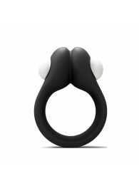 Черное эрекционное кольцо Zippy Vibrating Ring With Bullet - Adrien Lastic - в Волжском купить с доставкой