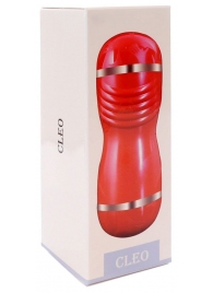 Двусторонний мастурбатор в колбе Cleo - вагина и ротик - Boys of Toys - в Волжском купить с доставкой