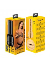 Мастурбатор-ротик Kiiroo Feel Victoria Mouth - Kiiroo - в Волжском купить с доставкой