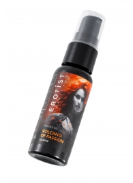 Гель с эффектом вибрации Volcano Of Passion со вкусом винограда - 25 мл. - Erotist Lubricants - купить с доставкой в Волжском