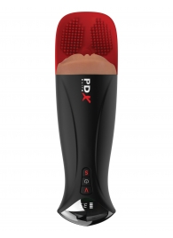 Мастурбатор-вагина в колбе с вибрацией Fuck-O-Matic Pro XL - Pipedream - в Волжском купить с доставкой