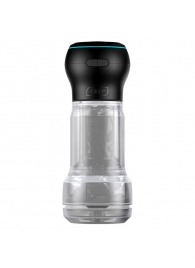 Набор PowerBlow   Feel Pocket Stroker Crystal: мастурбатор и интерактивная насадка - Kiiroo - в Волжском купить с доставкой