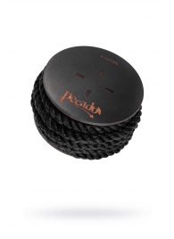 Черная веревка для шибари на катушке - 5 м. - Pecado - купить с доставкой в Волжском