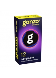 Презервативы с анестетиком для продления удовольствия Ganzo Long Love - 12 шт. - Ganzo - купить с доставкой в Волжском