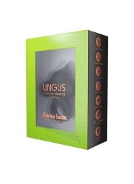 Черное эрекционное кольцо Lingus с вибрацией - Adrien Lastic - в Волжском купить с доставкой