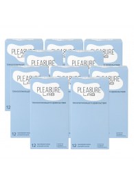 Набор из 10 упаковок ультратонких презервативов Pleasure Lab (по 12 шт.) - Pleasure Lab - купить с доставкой в Волжском