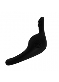 Чёрное эрекционное виброкольцо Thimble - Baile - в Волжском купить с доставкой