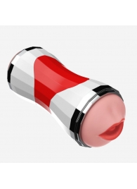 Двусторонний мастурбатор в колбе Power Grip Cup - вагина и ротик - Boys of Toys - в Волжском купить с доставкой