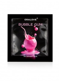 Саше съедобной оральной смазки OraLove с ароматом бабл-гам - 3 гр. - Биоритм - купить с доставкой в Волжском