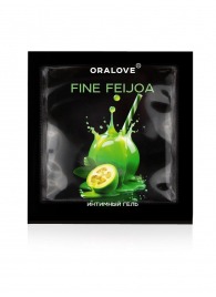 Саше съедобной оральной смазки OraLove с ароматом фейхоа - 3 гр. - Биоритм - купить с доставкой в Волжском