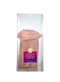 Телесный мастурбатор-вагина с фигурками на поверхности - LOVETOY (А-Полимер) - в Волжском купить с доставкой