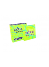 Ультратонкие презервативы Expert Invisible - 3 шт. - Expert - купить с доставкой в Волжском