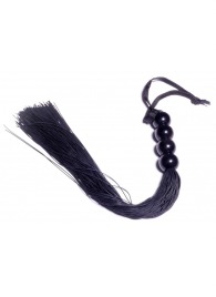 Черная силиконовая плеть - 37 см. - Boys of Toys - купить с доставкой в Волжском