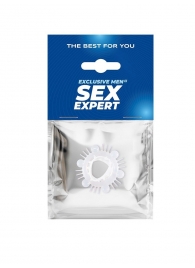 Стимулирующая насадка на пенис с несколькими видами рельефа - Sex Expert - в Волжском купить с доставкой