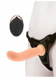 Женский вибрострапон со съемной насадкой и пультом ДУ - Erokay - купить с доставкой в Волжском