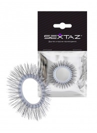 Круглое эрекционное кольцо с «ресничками» - Sextaz - в Волжском купить с доставкой