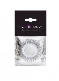 Круглое эрекционное кольцо с длинными «ресничками» - Sextaz - в Волжском купить с доставкой