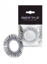Круглое эрекционное кольцо с длинными «ресничками» - Sextaz - в Волжском купить с доставкой