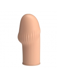 Телесная насадка на пенис Huel - 9 см. - Baile - в Волжском купить с доставкой