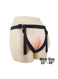 Черные трусики харнесс с платформой Caludio I - Baile - купить с доставкой в Волжском