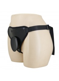 Черные трусики харнесс с платформой Caludio I - Baile - купить с доставкой в Волжском