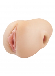 Телесный мастурбатор-вагина Pussy Pounder Squeeze Stroker - Pipedream - в Волжском купить с доставкой