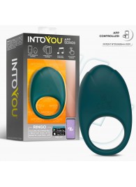 Зеленое интерактивное виброкольцо Ringo - Intoyou - в Волжском купить с доставкой