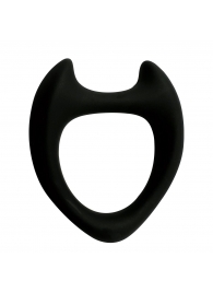 Черное эрекционное кольцо с рожками Wooomy Toro M - Adrien Lastic - в Волжском купить с доставкой