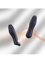 Сливовая силиконовая насадка на пенис с подхватом Manwan Ryzer - Manwan - в Волжском купить с доставкой