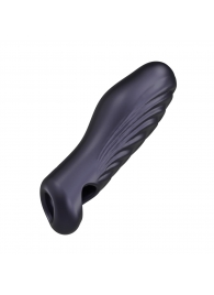 Сливовая силиконовая насадка на пенис с подхватом Manwan Ryzer - Manwan - в Волжском купить с доставкой